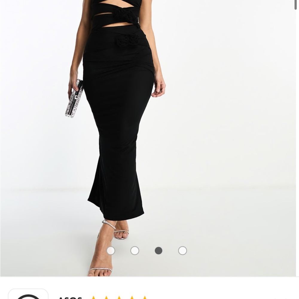 Cut out maxi dress